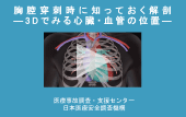 胸腔穿刺時に知っておく解剖 ―3Dでみる心臓・血管の位置